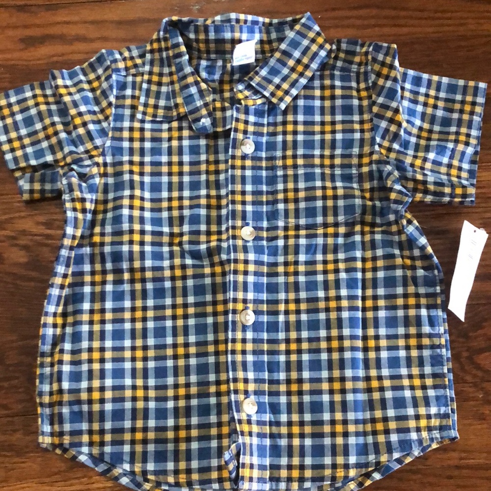 18-24 month plaid top